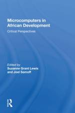 Microcomputers In African Development af Suzanne Grant Lewis