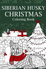 Siberian Husky Christmas Coloring Book af Paperland