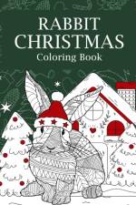 Rabbit Christmas Coloring Book af Paperland