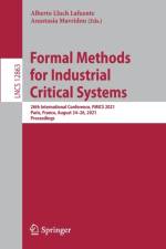 Formal Methods for Industrial Critical Systems