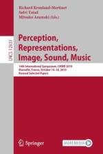 Perception, Representations, Image, Sound, Music