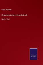 Hennebergisches Urkundenbuch