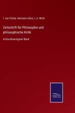 Zeitschrift fur Philosophie und philosophische Kritik