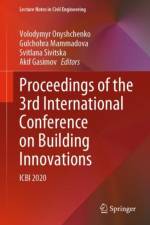 Proceedings of the 3rd International Conference on Building Innovations