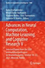 Advances in Neural Computation, Machine Learning, and Cognitive Research V