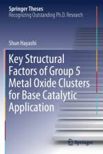 Key Structural Factors of Group 5 Metal Oxide Clusters for Base Catalytic Application af Shun Hayashi