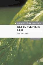 Key Concepts in Law af Ian McLeod