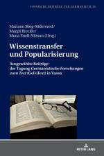 Wissenstransfer und Popularisierung