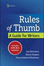Rules of Thumb MLA 2016 UPDATE af Jay Silverman