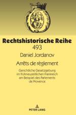 Arrets de reglement af Daniel Jordanov