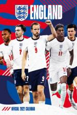 Official England Men Football A3 Calendar 2022