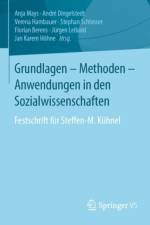 Grundlagen - Methoden - Anwendungen in Den Sozialwissenschaften