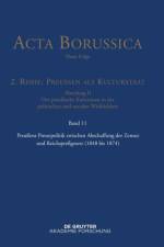 Preussens Pressepolitik Zwischen Abschaffung Der Zensur Und Reichspressgesetz (1848 Bis 1874) af B RBEL BBAW HOLTZ