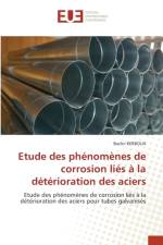 Etude des phenomenes de corrosion lies a la deterioration des aciers af Bachir Kerboua
