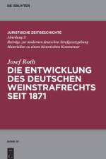DIE ENTWICKLUNG DES DEUTSCHEN WEINSTRAFR af Josef Roth