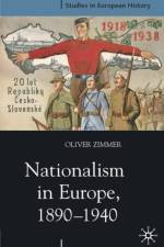 Nationalism in Europe, 1890-1940 af Oliver Zimmer