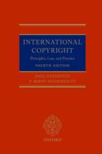 International Copyright af Paul (Of Counsel Goldstein