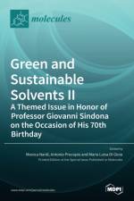 Green and Sustainable Solvents II af MONICA NARDI