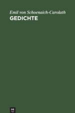 Gedichte af Emil Von Schoenaich-Carolath