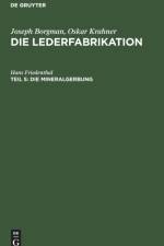 Mineralgerbung af Hans Friedenthal