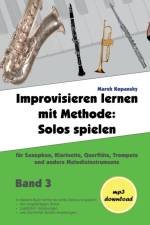 Improvisieren lernen mit Methode / Band 3 af Marek Kopansky