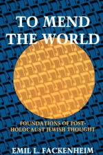 To Mend the World af Emil L. Fackenheim