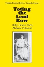 Toting the Lead Row af Virginia Brown
