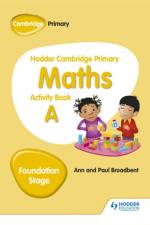Hodder Cambridge Primary Maths Activity Book A Foundation Stage