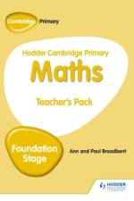 Hodder Cambridge Primary Maths Teacher's  Pack Foundation Stage