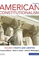 American Constitutionalism af Howard (Professor Gillman
