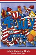 4th of July Adult Coloring Book af Zenmaster Coloring Books