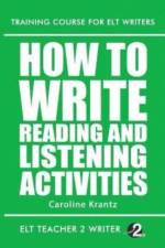 How To Write Reading And Listening Activities af Krantz Caroline Krantz