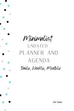 MINIMALIST 12-MONTH UNDATED PLANNER AND af JOLA BEACH