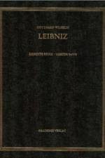 Gottfried Wilhelm Leibniz. Samtliche Schriften und Briefe, BAND 4, 1670-1673. Infinitesimalmathematik