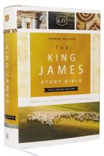 The King James Study Bible, Full-Color Edition, Cloth-bound Hardcover, Red Letter af Thomas Nelson