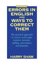 Errors in English and Ways to Correct Them af Harry Shaw