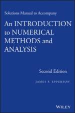 An Introduction to Numerical Methods and Analysis, Solutions Manual af James F. (University of Alabama in Huntsville) Epperson