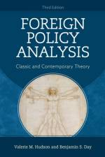 Foreign Policy Analysis af Valerie M. Hudson