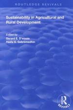 Sustainability in Agricultural and Rural Development
