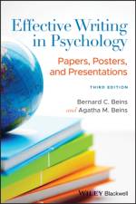 Effective Writing in Psychology af Bernard C. (Ithaca College Beins