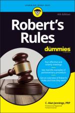 Robert's Rules For Dummies af C. Alan (National Association of Parliamentarians) Jennings