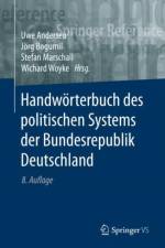 Handwoerterbuch des politischen Systems der Bundesrepublik Deutschland