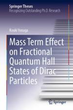 Mass Term Effect on Fractional Quantum Hall States of Dirac Particles af Kouki Yonaga