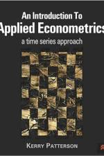 An Introduction to Applied Econometrics