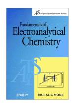 Fundamentals of Electroanalytical Chemistry af Paul M. S. (Manchester Metropolitan University Monk