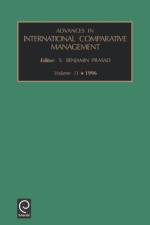 Advances in International Comparative Management