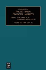 Advances in Pacific Basin Financial Markets