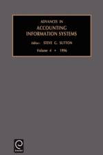 Advances in Accounting Information Systems