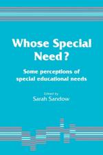 Whose Special Need?