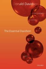 The Essential Davidson af Donald ((1917-2003) formerly University of California Davidson